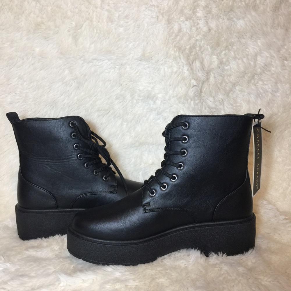 CHARLES ALBERT COMBAT BOOTS BRAND NEW
